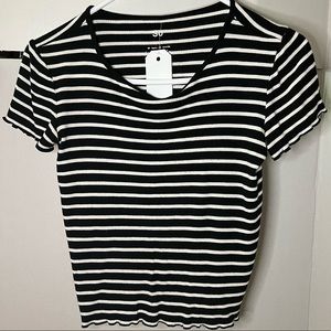Black & White Striped T-Shirt